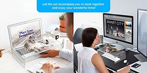 Acrylic Monitor Stand Riser