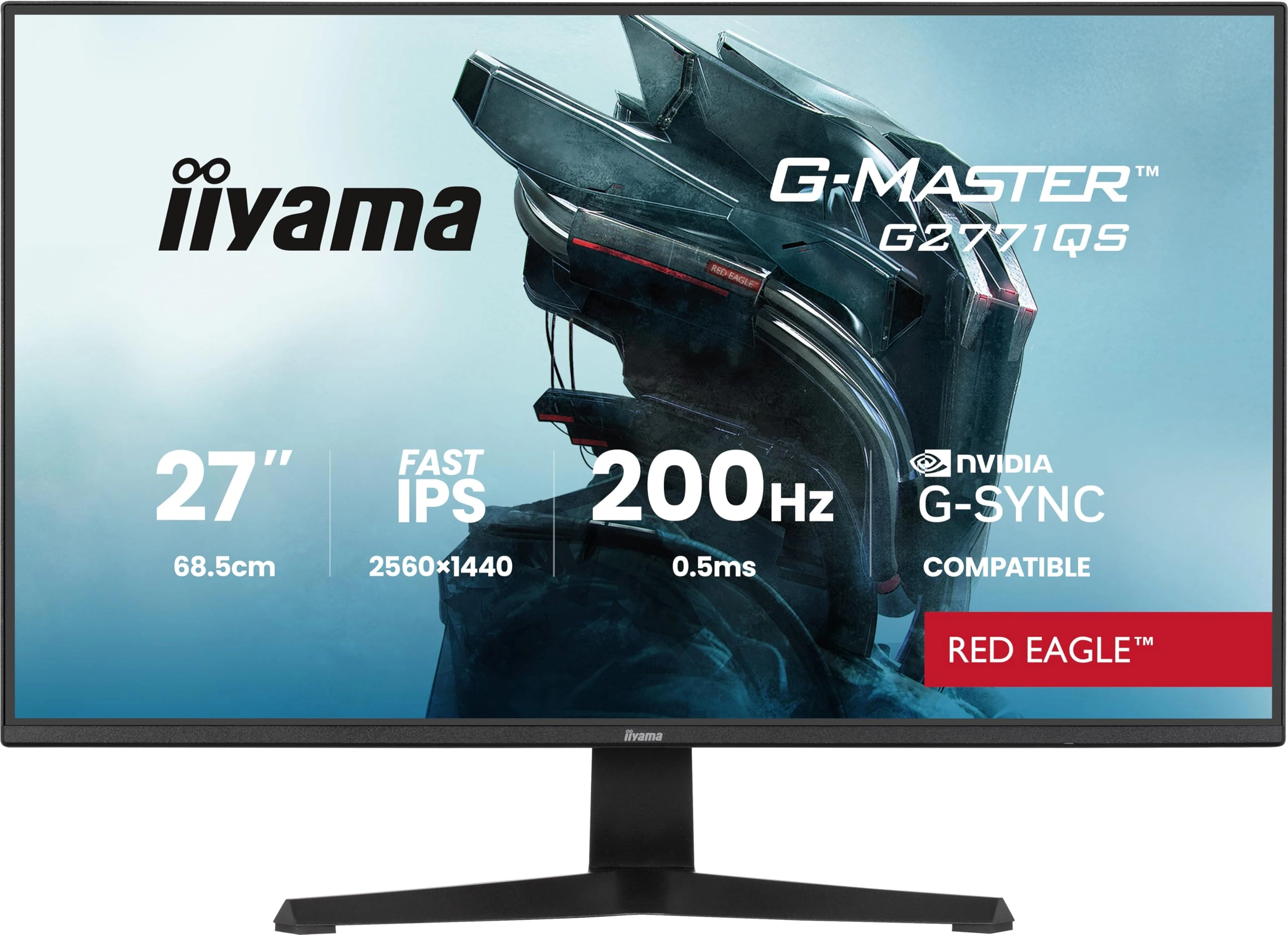 iiyama G2771QS-B1 - 2560 x 1440 Pixels 27 Inches