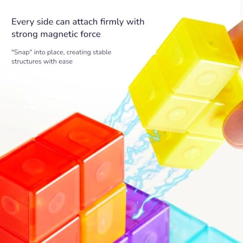 Magnetic Building Blocks Cube - 7pcs