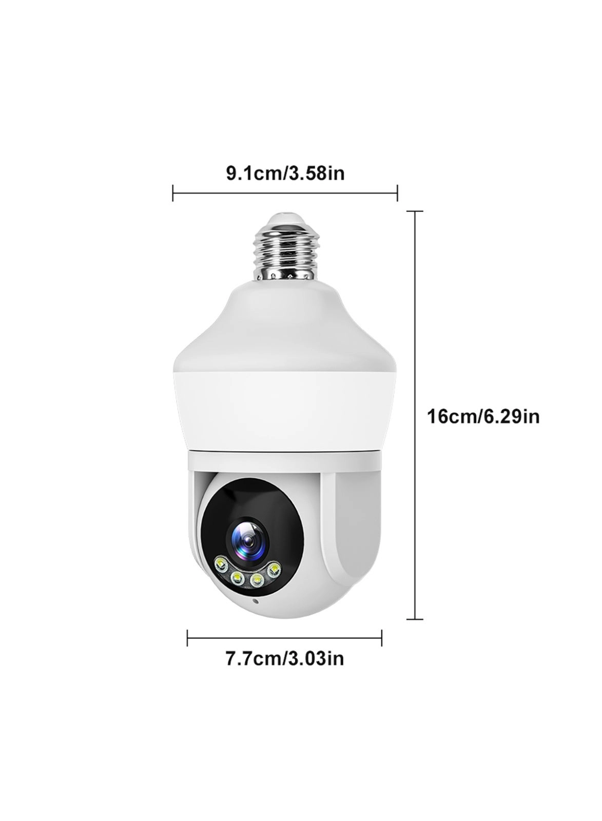 Onno Wifi Light Buld Camera 1080P