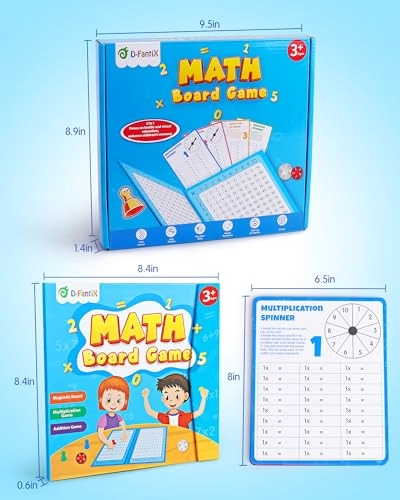 Magnetic Addition Multiplication Game Board - 8-12