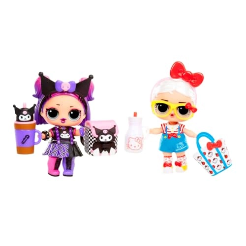 Blind Ball - 2 Mystery Balls 1 Mini Doll Ages 3+ Bundle