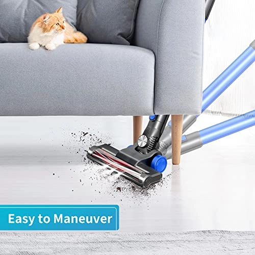 Cordless Stick Vacuum - Hard floor Carpet Pet Hair 45 minutes