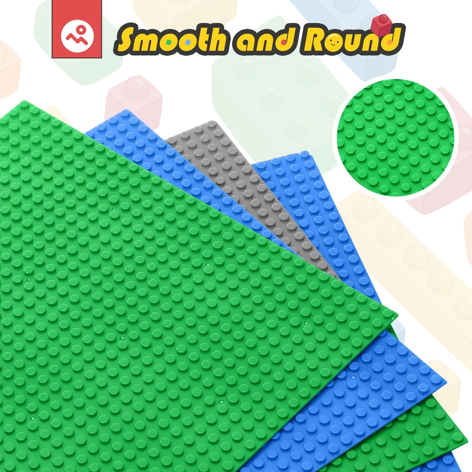 Classic Baseplates - 12pcs