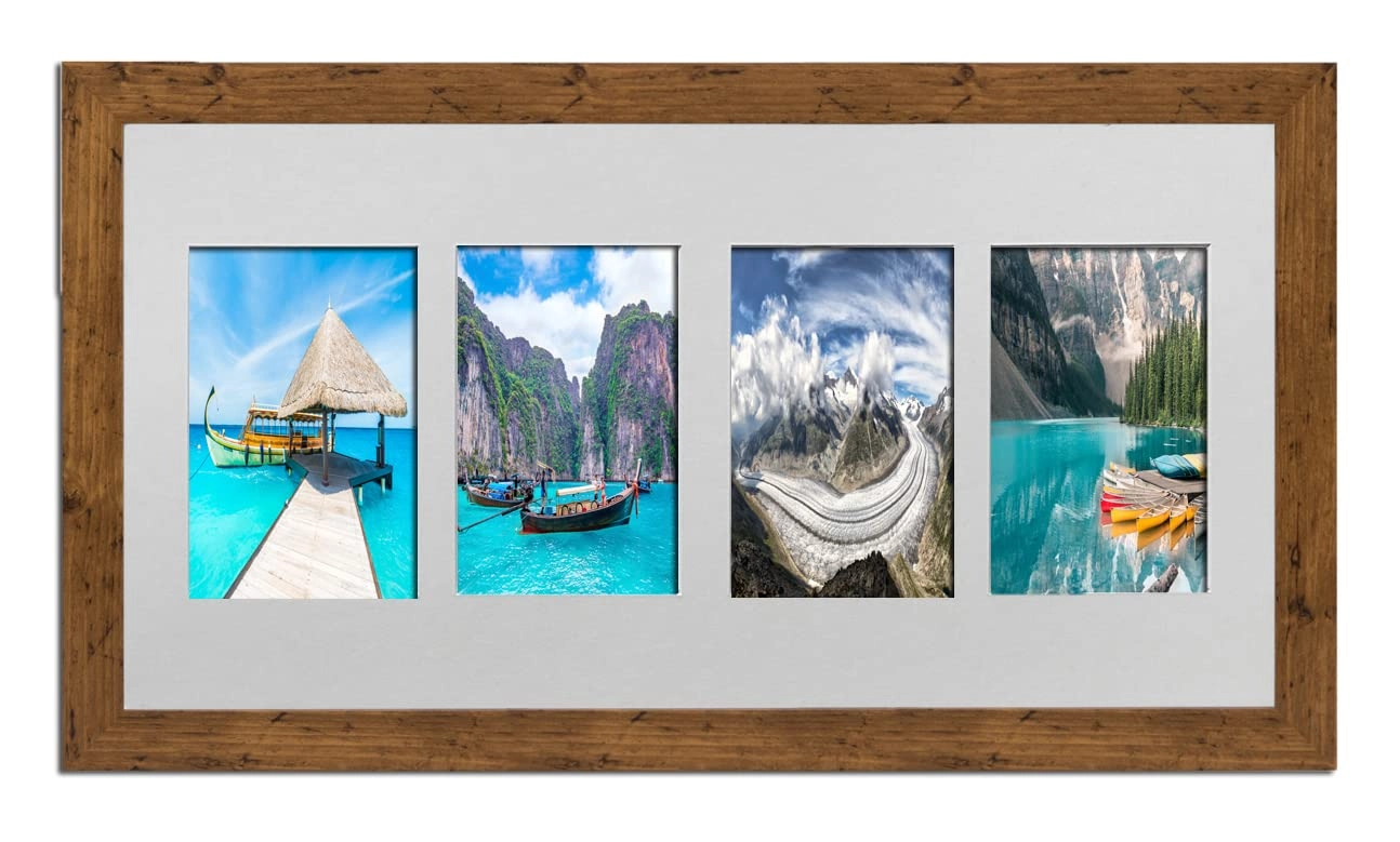 Multi Aperture Picture Frame - 20x10 4x