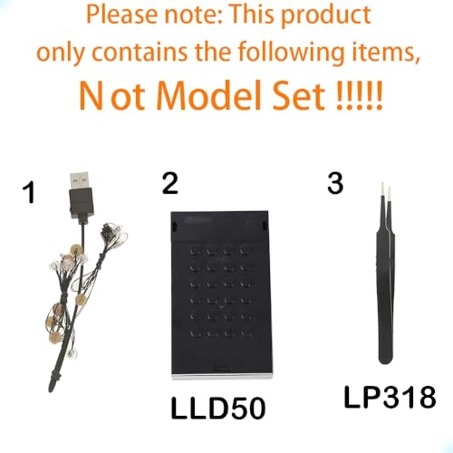 LED Light Kit for LEGO The Deep Dark Battle 21246