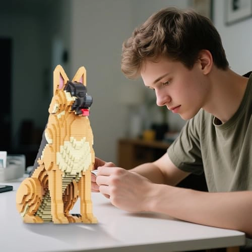 Dog Building Block Set - Dog 2715 pcs