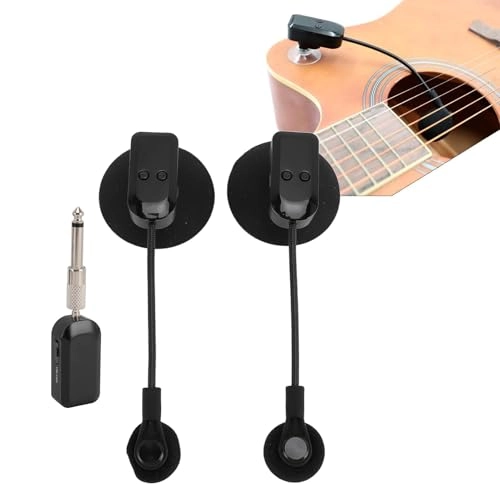 Saxophone Wireless Microphone - 2.4G 360° Rotation