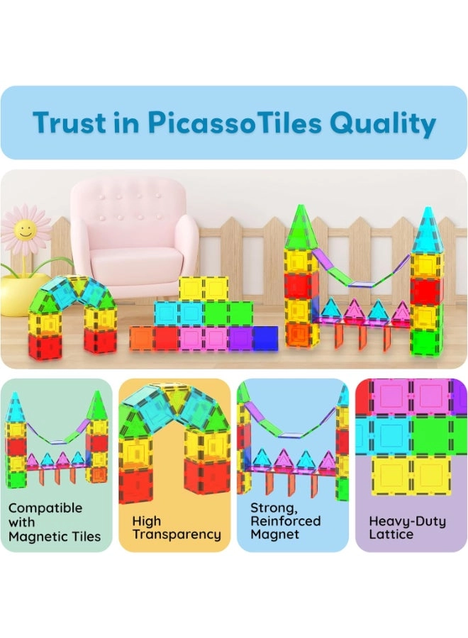 Magnetic Building Block Set - 12pcs