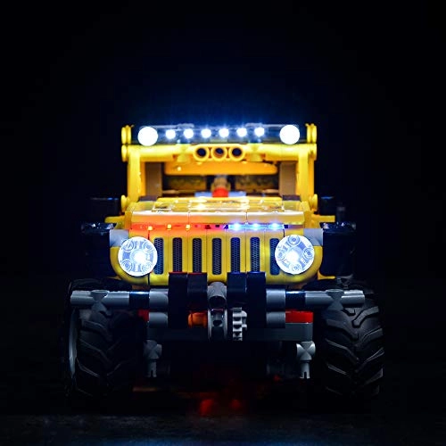 LED Light Kit for LEGO Technic Jeep Wrangler 42122