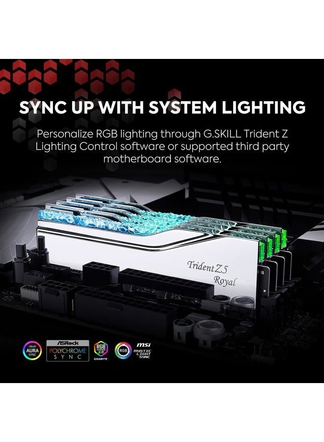 Trident Z5 Royal - 32GB 6400MT/s U-DIMM DDR5