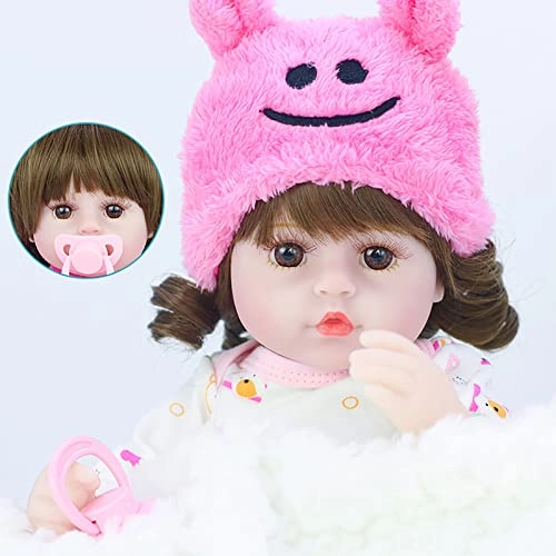 Reborn Baby Doll - 16.5 Inch Vinyl Toddler Girl