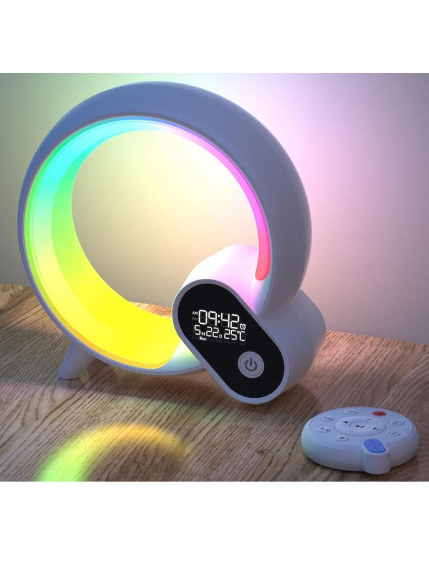 GENNEXT Q Lamp - Wireless Charger RGB Color Changing Dimmable Night Light