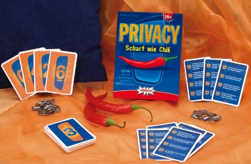 Privacy - Scharf wie Chili - Card Game (German)