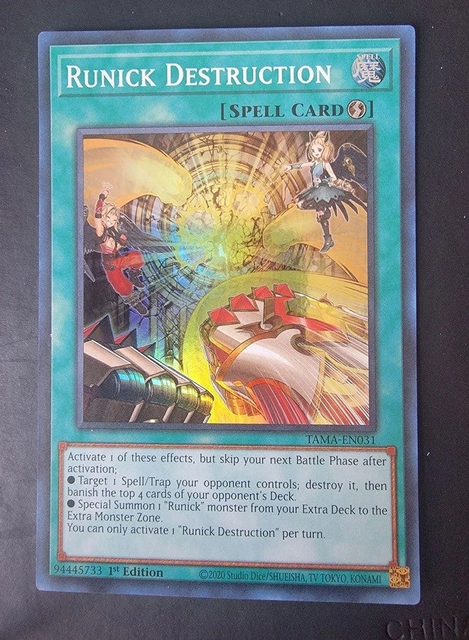 Yu-Gi-Oh! Runick Destruction - TAMA-EN031