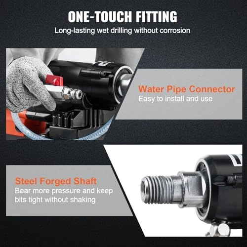 Diamond Core Drill Machine - 3200W 750RPM Wet/Dry