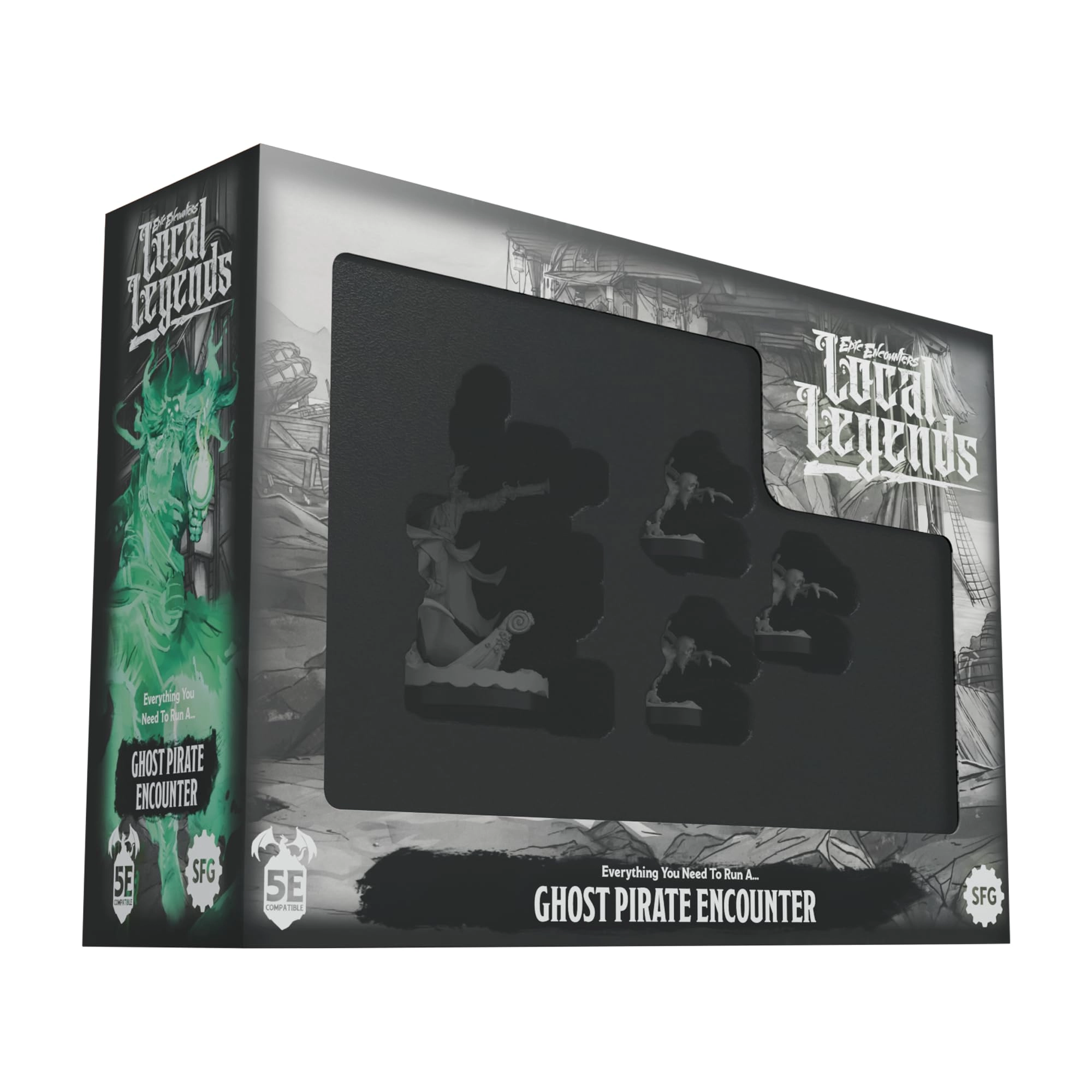 Steamforged Games Epic Encounters: Local Legends - Ghost Pirate
