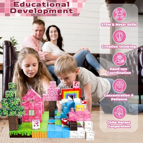 Magnetic Blocks - Unicorn 100pcs