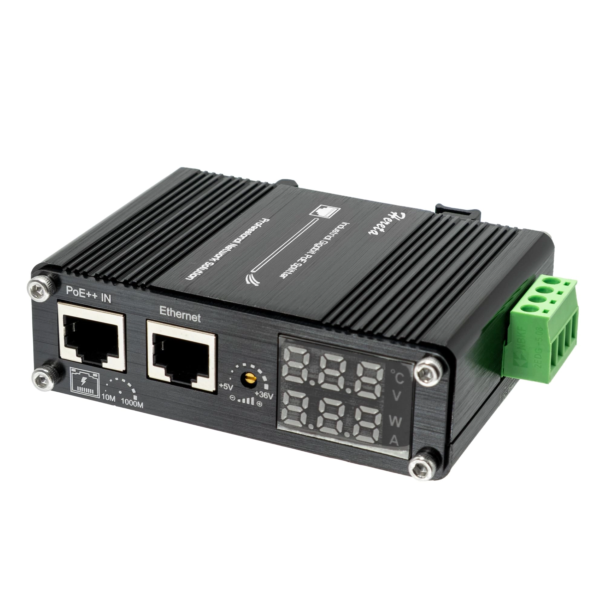 Hereta LNK-INJ-95W - 48-57VDC 95W 2 IEEE 802.3at / LTPoE++ 10/100/1000Base-TX
