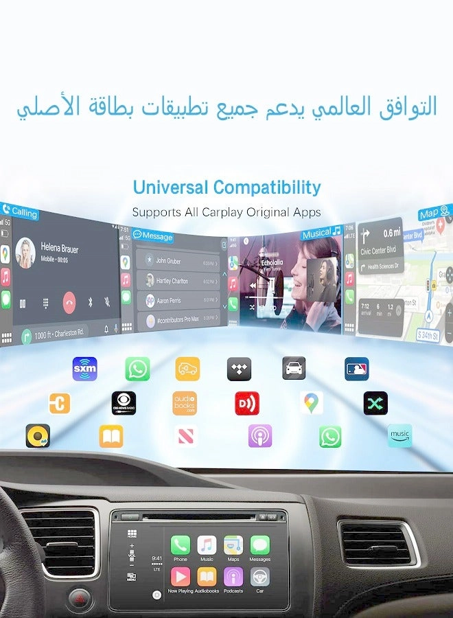 Wireless Carplay Adapter - Wireless Apple iPhone Android Phone