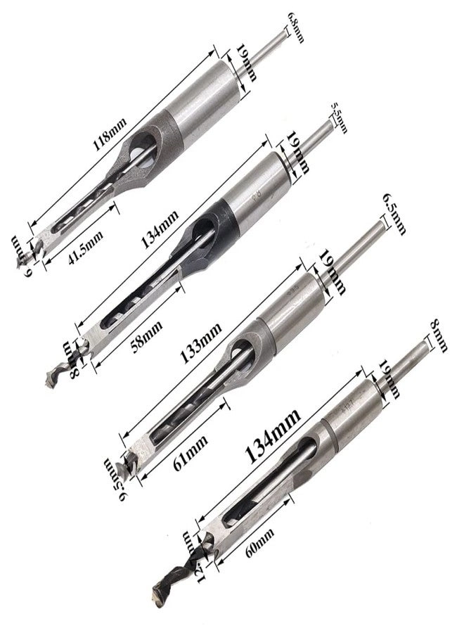 Square Hole Drill Bit - HighCarbon Steel 95mm