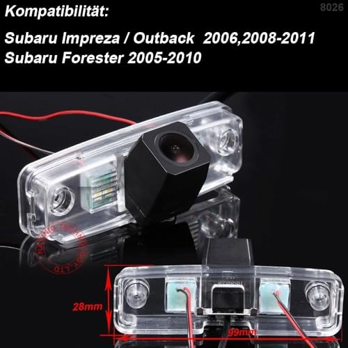 Rear View Camera - Night Vision 1280 x 720 pixels