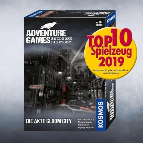 Die Akte Gloom City - Cooperative Adventure Game (German)