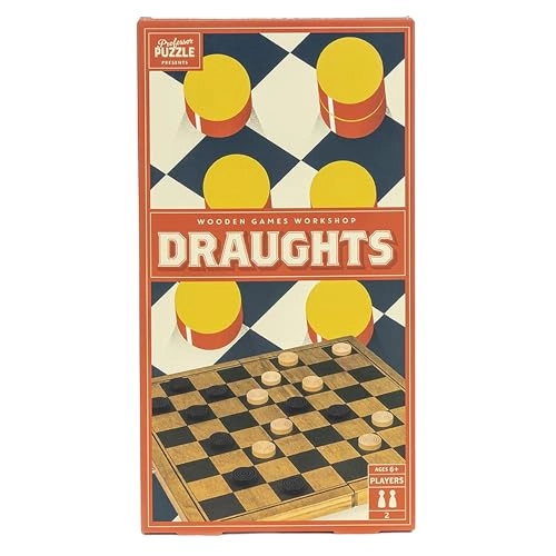 Draughts - Wooden Handcrafted