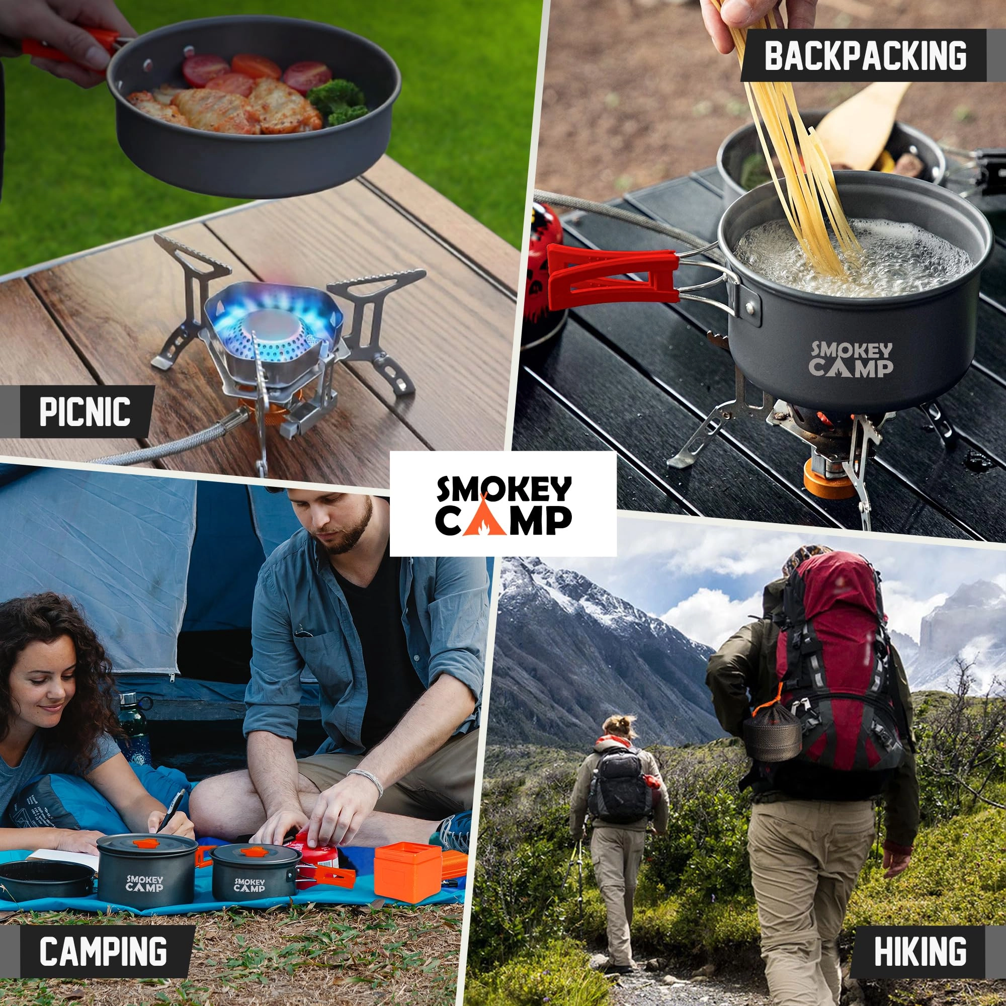 Camping Cookware Mess Kit - 11 piece(s)