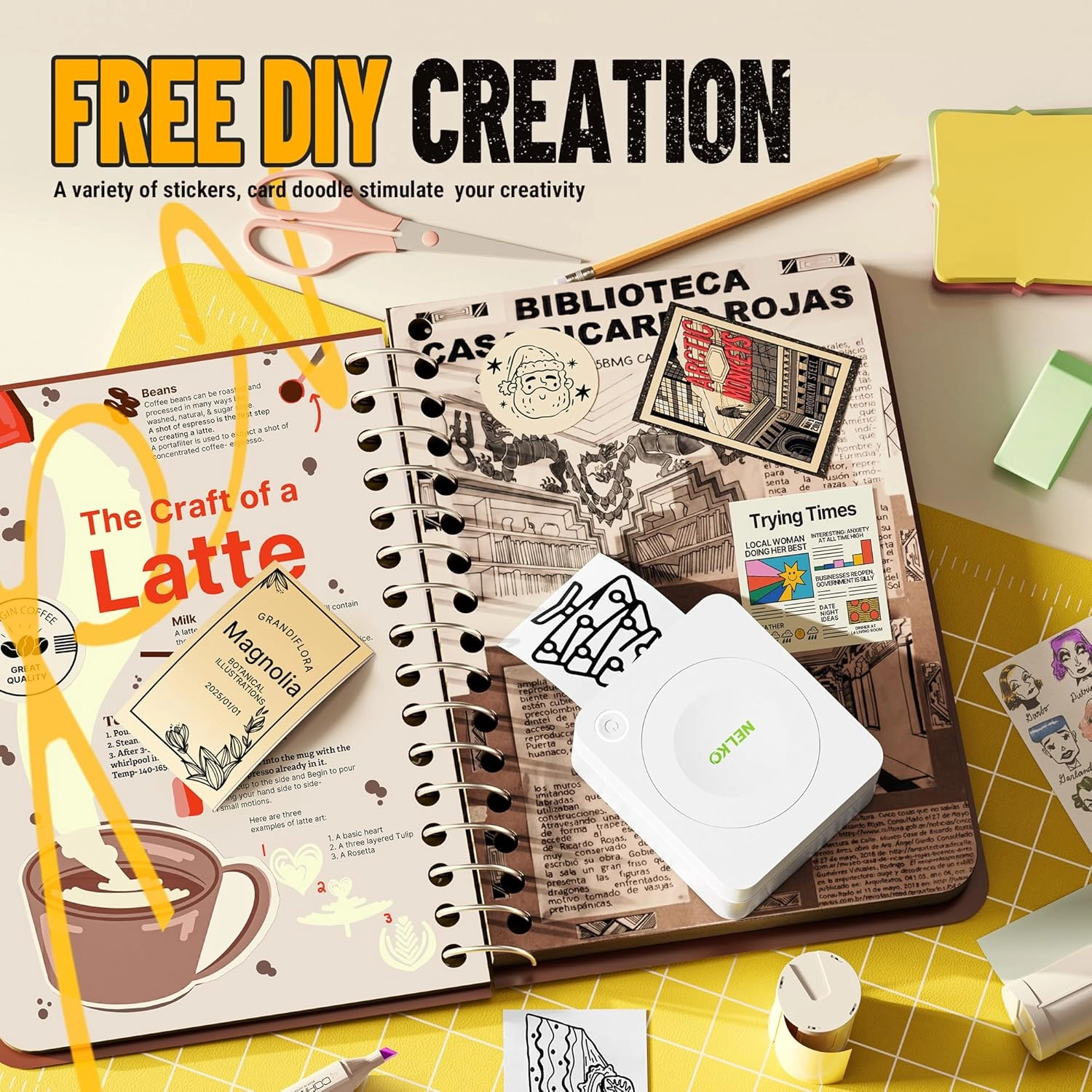 PM230 - Bluetooth 3 Rolls Paper WHITE