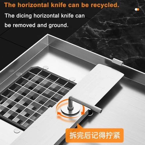 Dicing Machine - 250W 2~4mm Stainless Steel