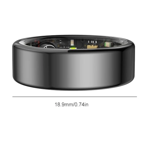 R02 Smart Ring - 5ATM 17mAh Black