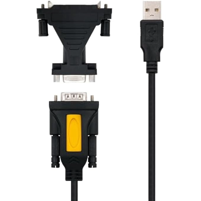 USB to serial converter cable - A/M RS232 DB9/M and DB25/M