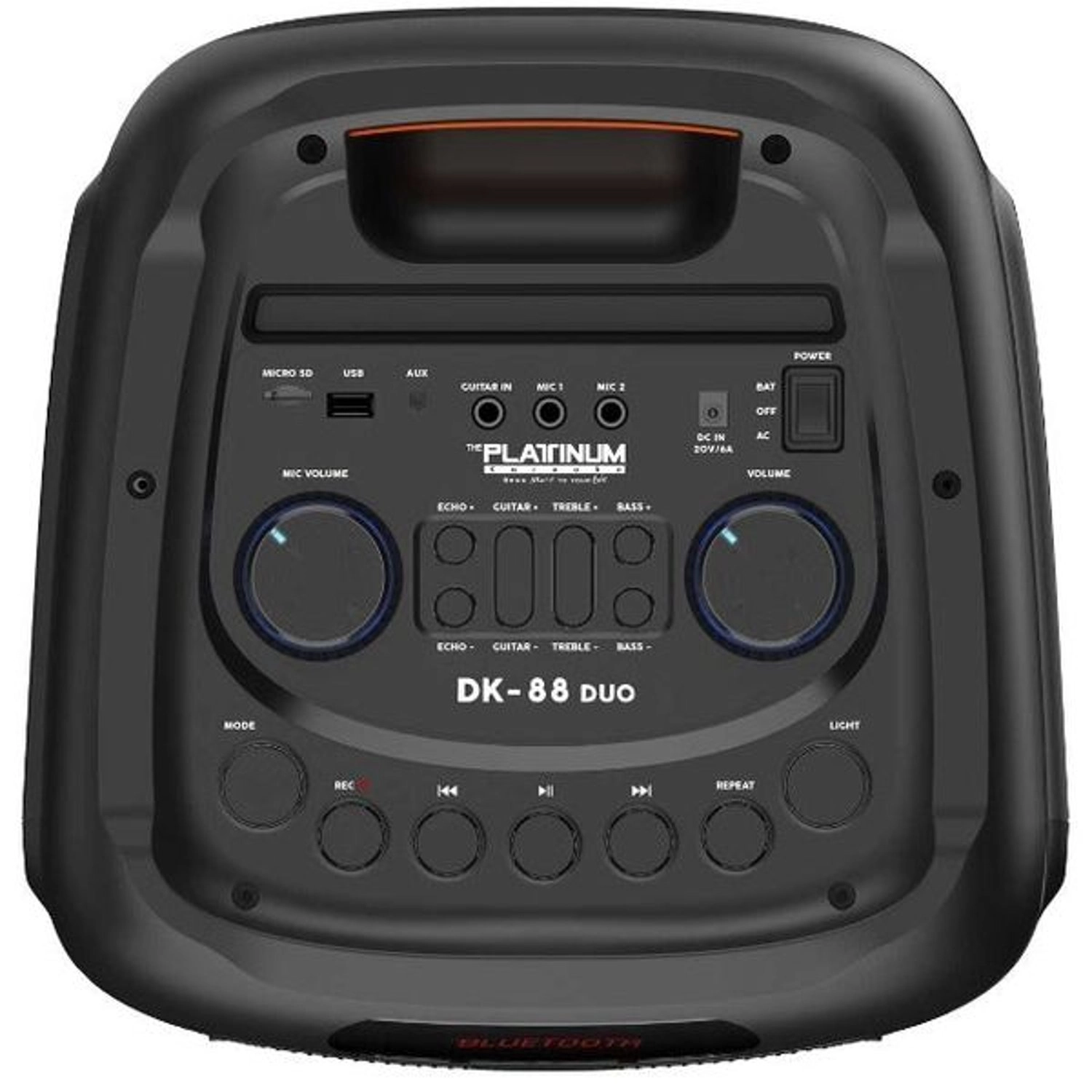 Party Jukebox Speaker DK-88 - Dual Microphone Support