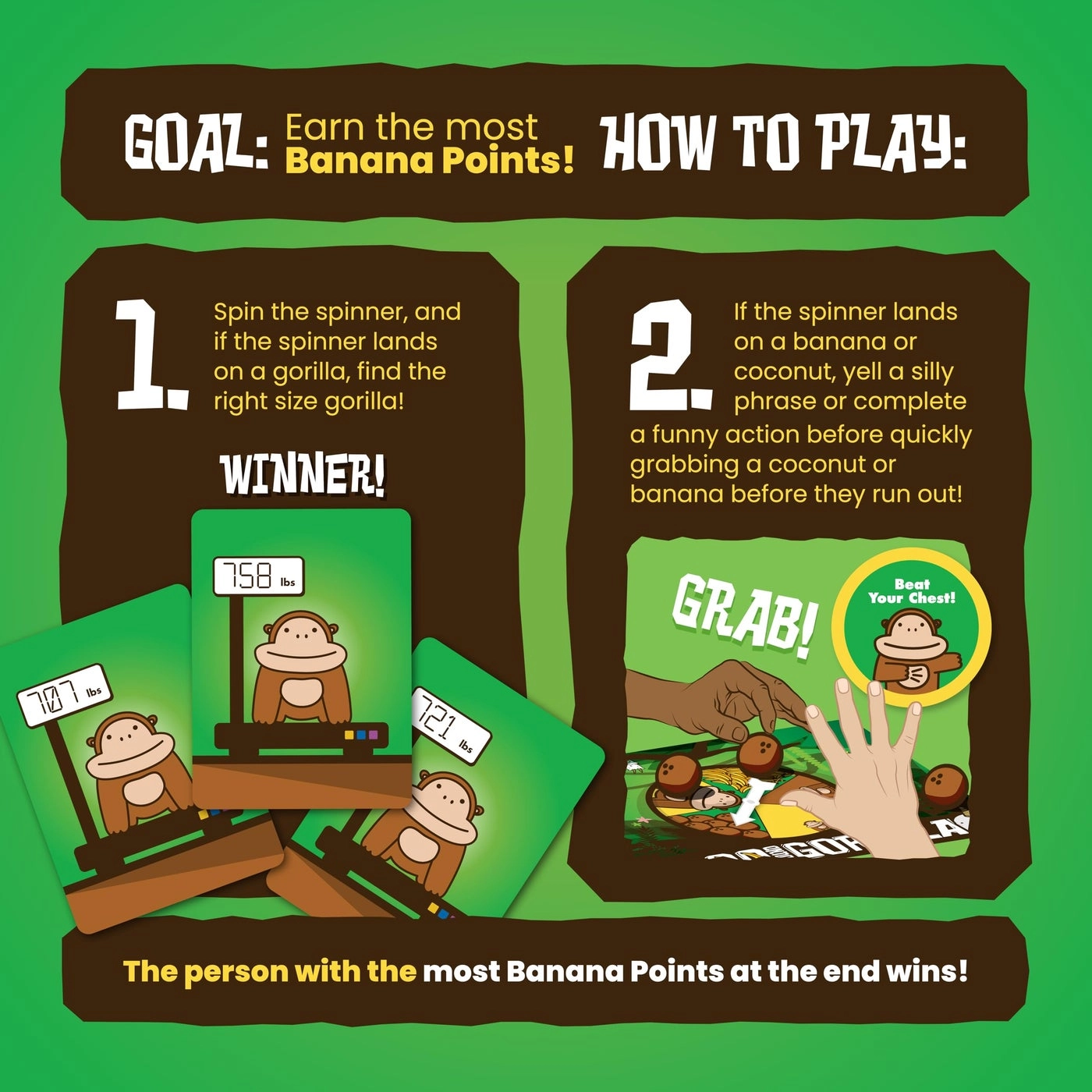 800 Pound Gorilla - Card Game