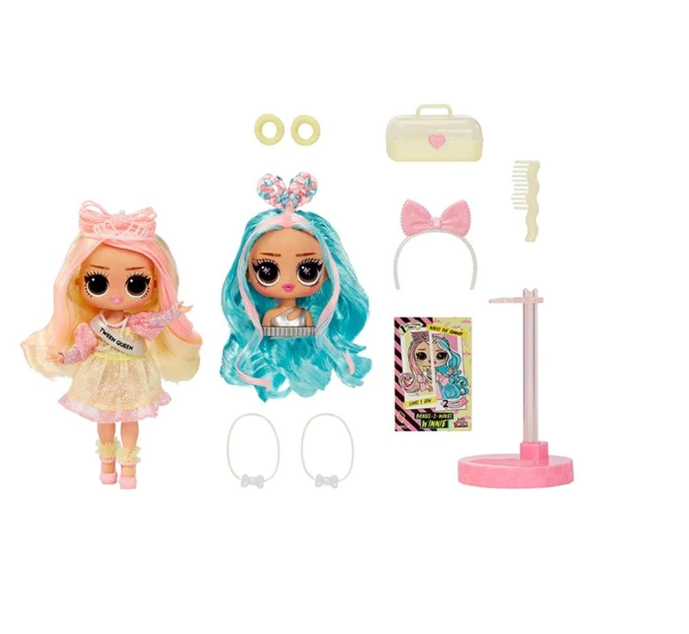 Winnie Fashion Doll - Tweens Surprise Swap Braids-2-Waves Ages 3+