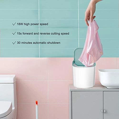 Mini tabletop turbo washing machine Washing capacity: 3.8L Rated power: 18W