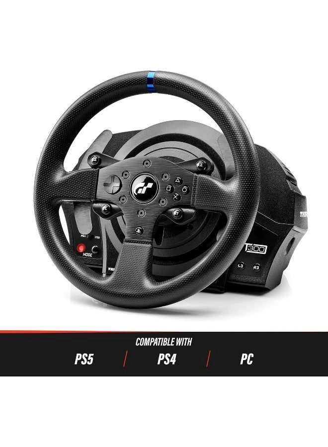 T300RS GT Racing Wheel & Pedals - PC, PS3, PS4, PS5