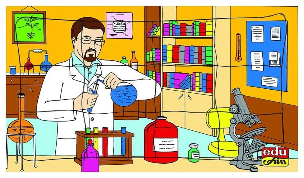Edu Fun Arabic Proffessions Puzzles - Arab Scientist - 6 months