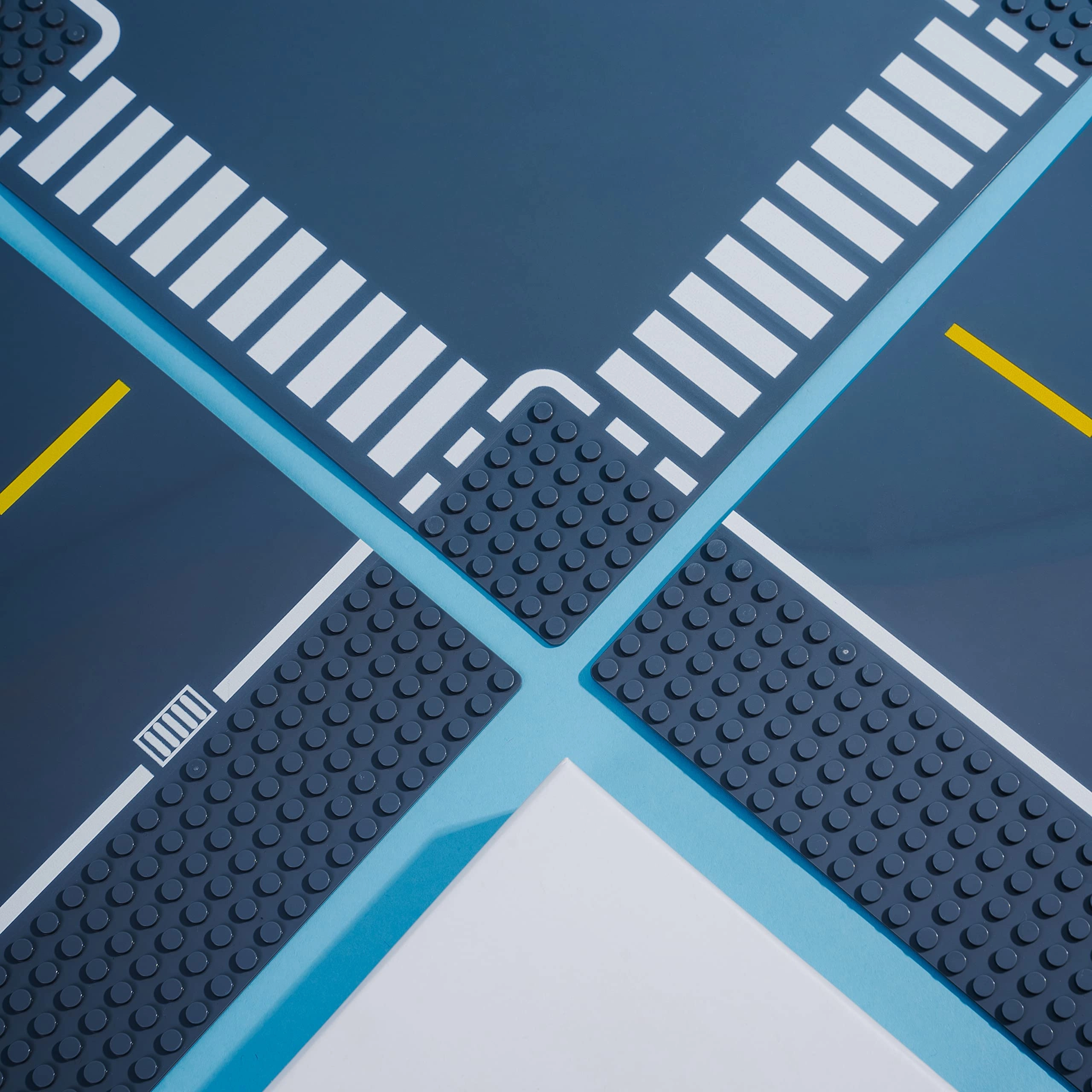 Road Baseplate - Plastic 6pcs