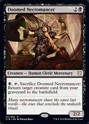 Wizards of the Coast Doomed Necromancer - Commander 2019 Edition