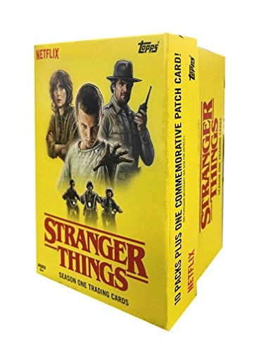 Stranger Things Value Box - 1 Commemorative Patch Card 10 Pack
