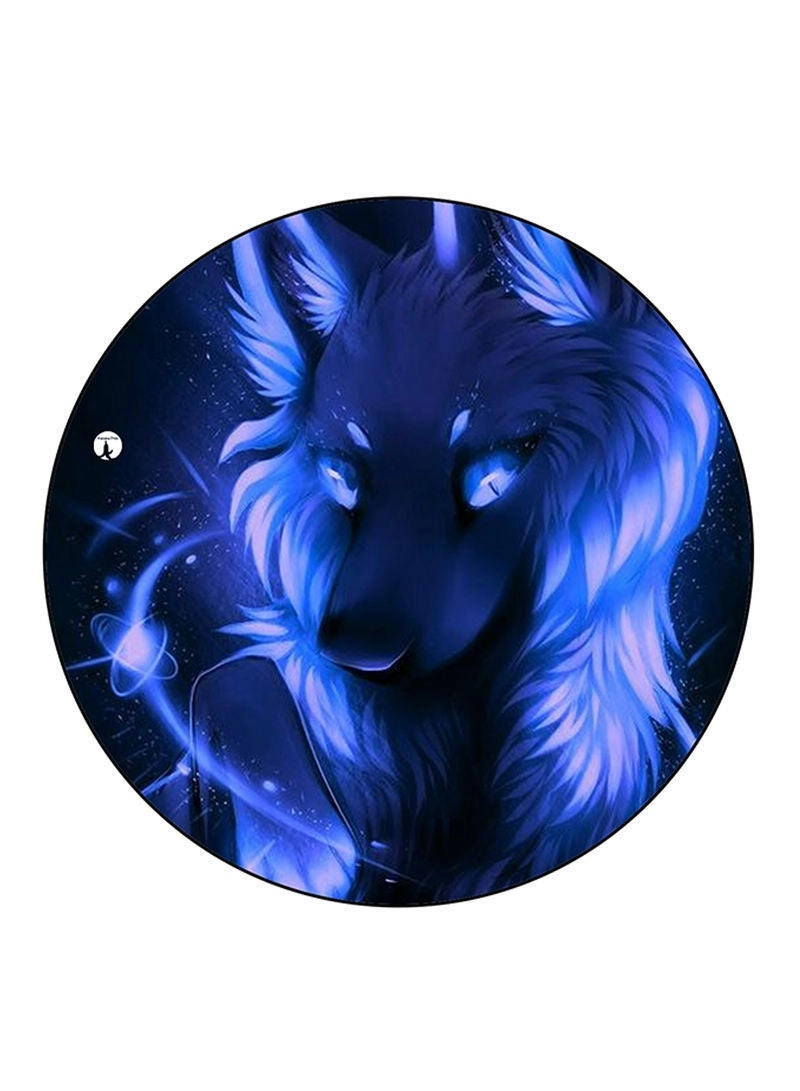 Wolf Printed Mouse Pad