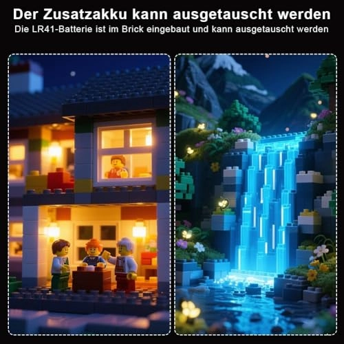 Luminous Building Blocks - 15 pcs