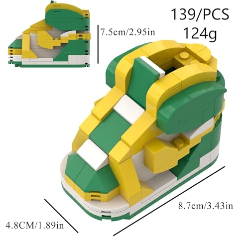 Sneaker Shoe Block Toys Set - 105 pcs