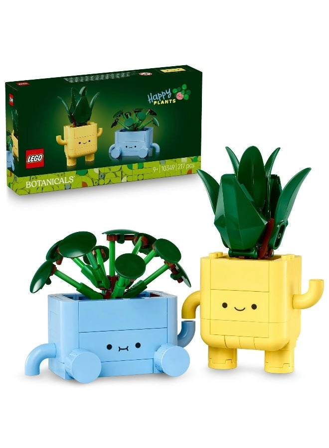 LEGO Botanicals Happy Plants (10349) - Shelf Decor