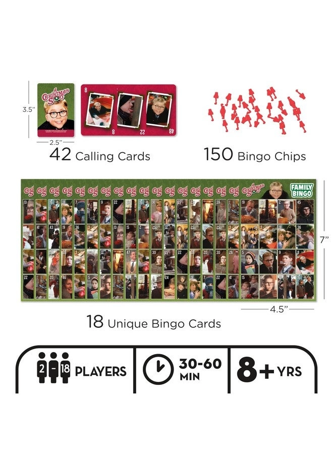 A Christmas Story Family Bingo Game