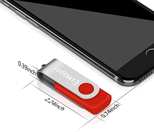 USB 2.0 Flash Drive Swivel Thumb Drive - USB 2.0 4GB