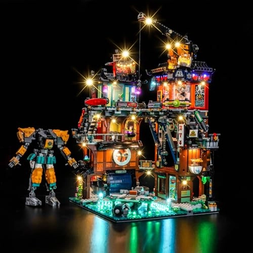 Ninjago City Workshops 71837 - LED Light Set Decorative