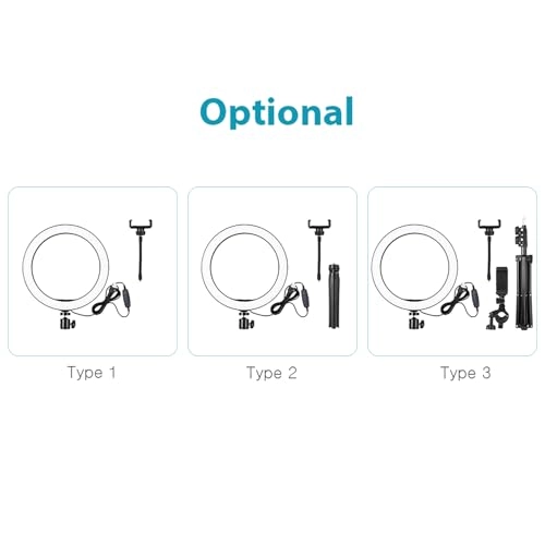 10.2" LED Ring Light - 26cm / 10.2in